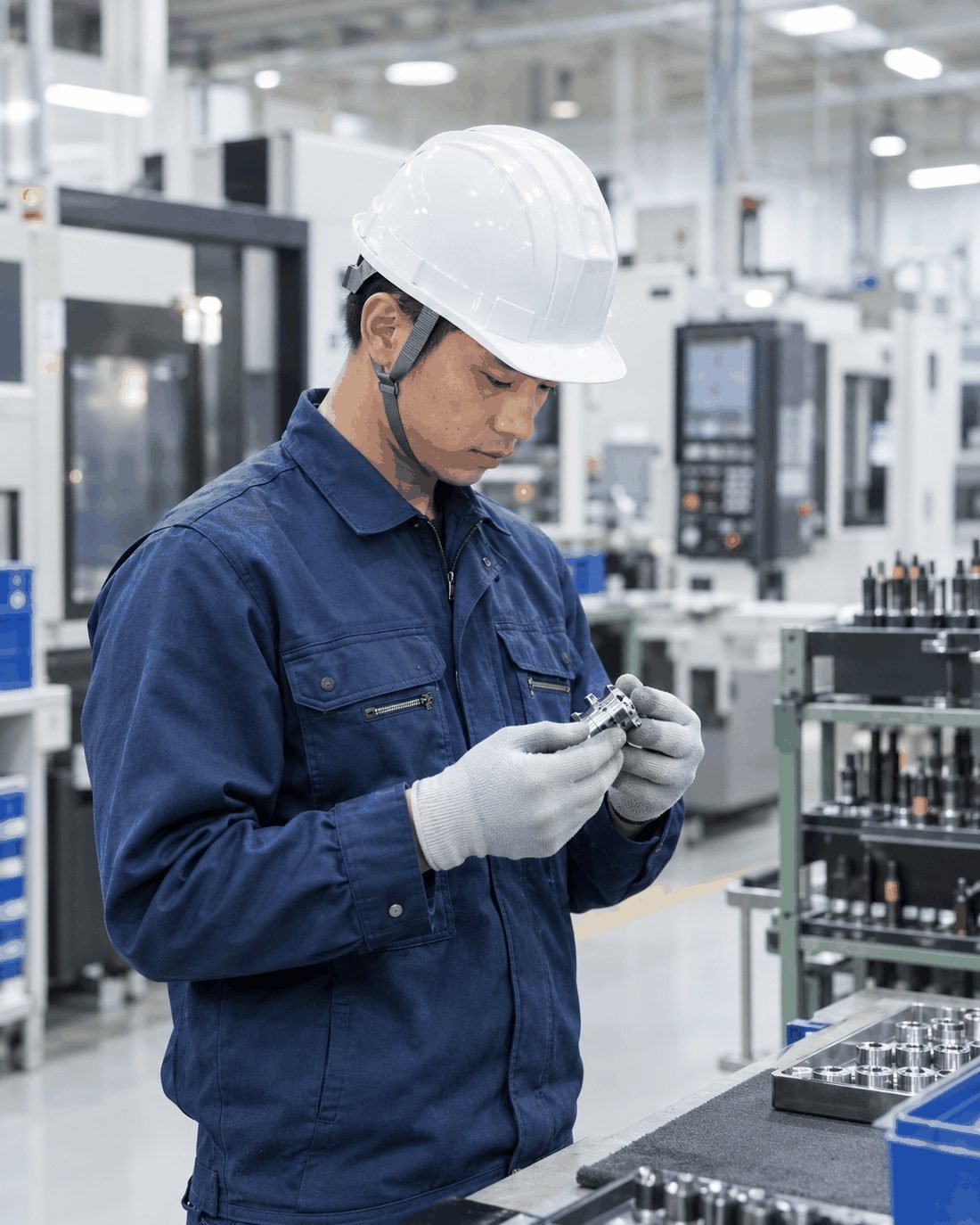 Pekerja di sektor Manufaktur di Jepang